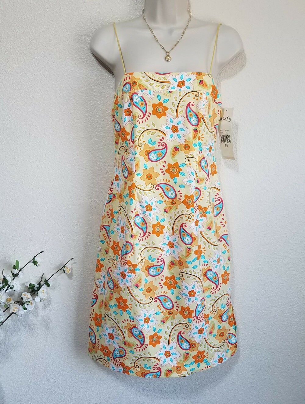 All that Jazz Vintage Paisley Dress
